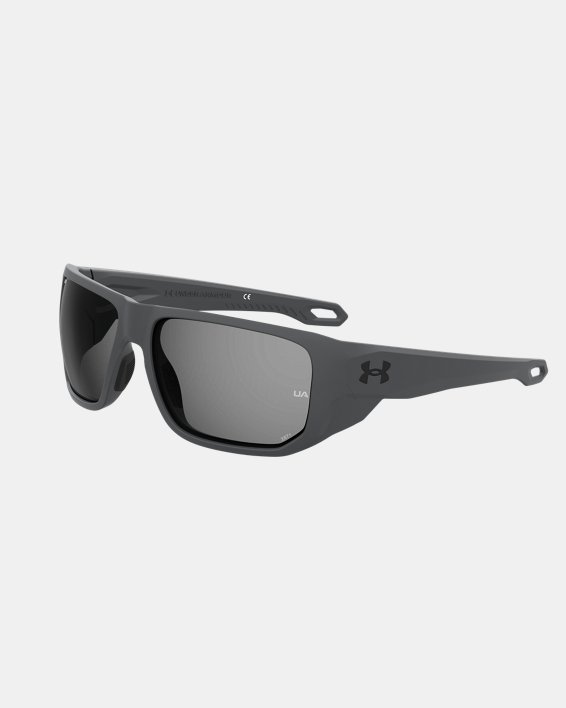Men's UA Attack 2 ANSI Polarized Sunglasses, Gray, pdpMainDesktop image number 0